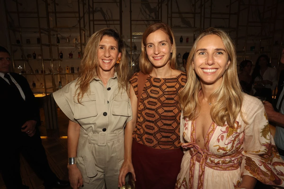 Sofía Maiorani, Delfina Muniz Barreto y María Calcaterra