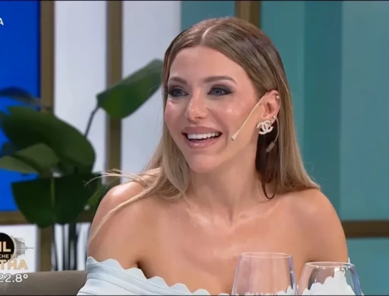 Evangelina Anderson reveló intimidades de su relación con Martin Demichelis en la mesa de Mirtha Legrand
