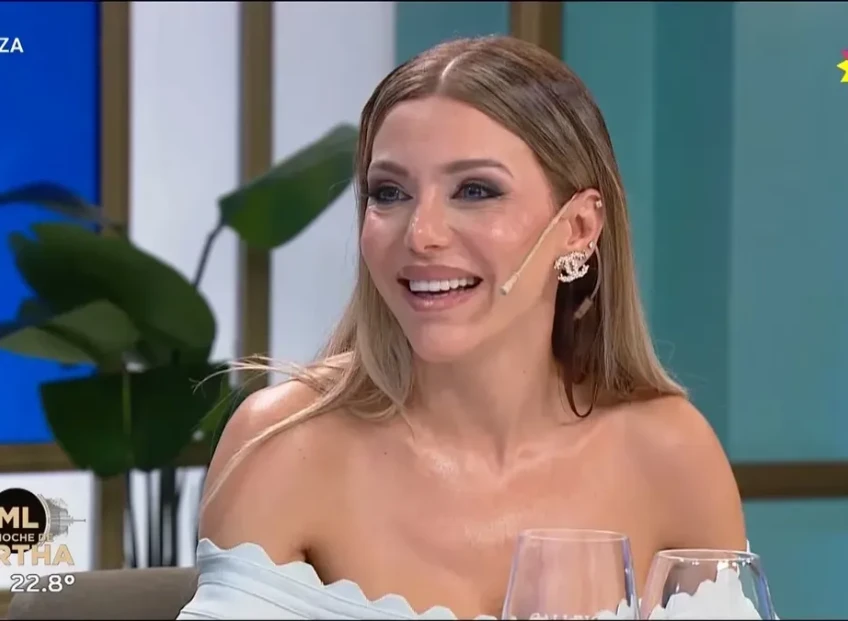 Evangelina Anderson reveló intimidades de su relación con Martin Demichelis en la mesa de Mirtha Legrand