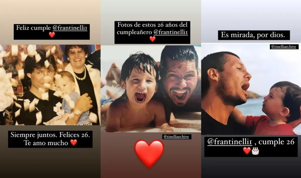 El emotivo mensaje de Marcelo Tinelli por el cumpleaños número 26 de su hijo Francisco