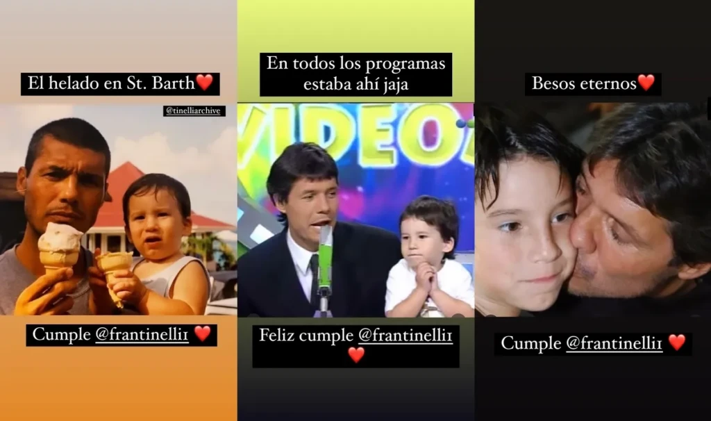 El emotivo mensaje de Marcelo Tinelli por el cumpleaños número 26 de su hijo Francisco