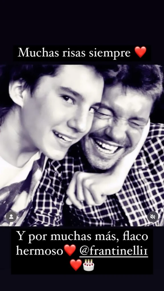 El emotivo mensaje de Marcelo Tinelli por el cumpleaños número 26 de su hijo Francisco