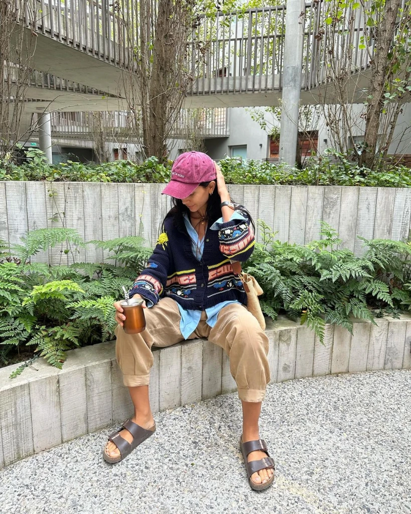 ⁠El look super trendy de Zaira Nara para celebrar las Pascuas