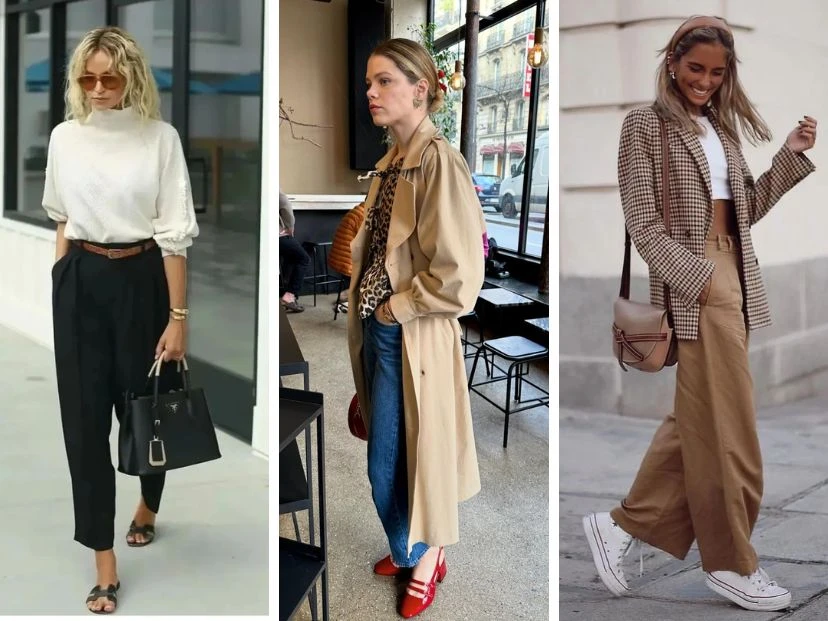 looks de media estación para comenzar la semana con las tendencias del street style