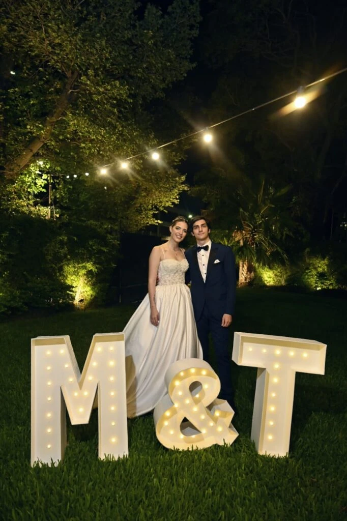 Las fotos del casamiento por iglesia de Macarena Fort y Tiago Demársico. Foto RS Fotos