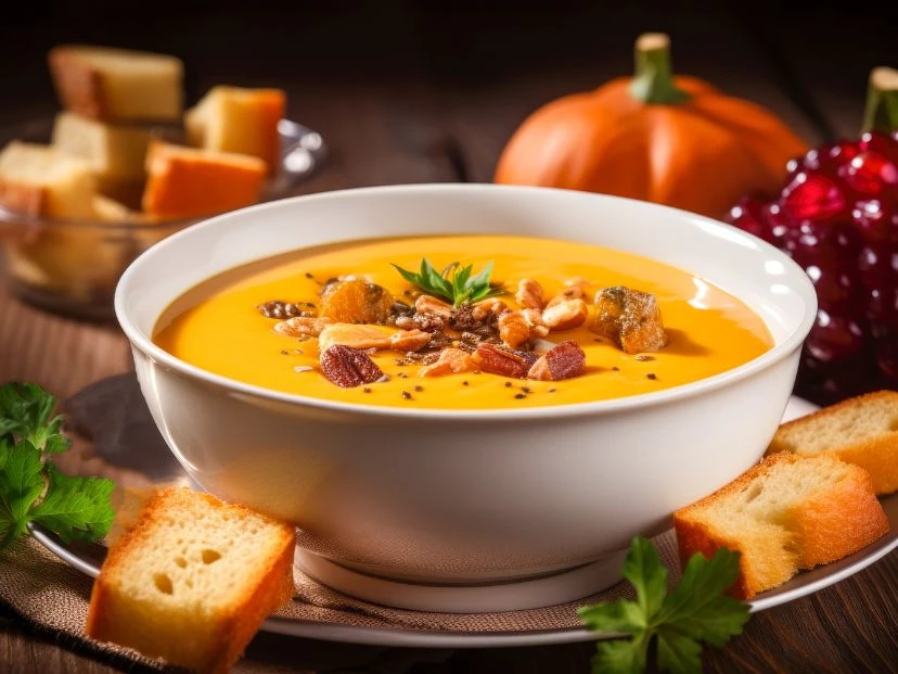 Sopa de otoño con calabaza: receta económica y fácil de hacer