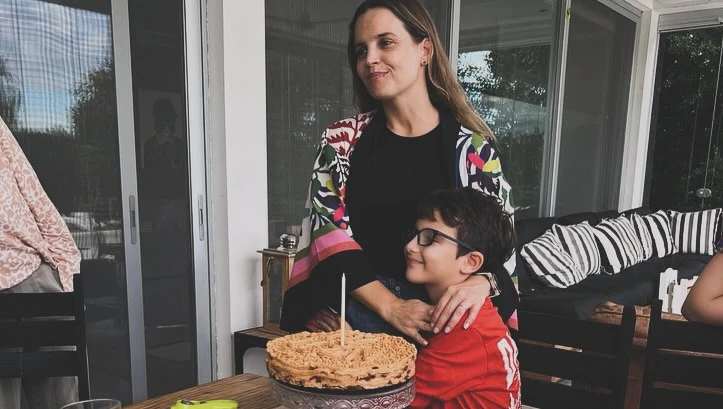 Las fotos del cumpleaños de León, el hijo de Sabrina Garciarena y Germán Paoloski