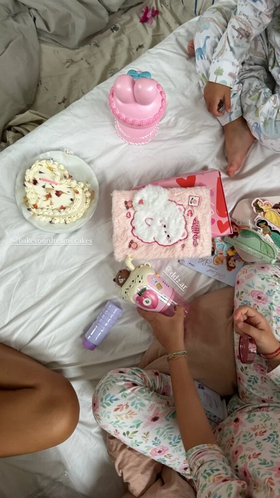 Zaira Nara sorprendió a Malaika con un desayuno especial por su cumpleaños.