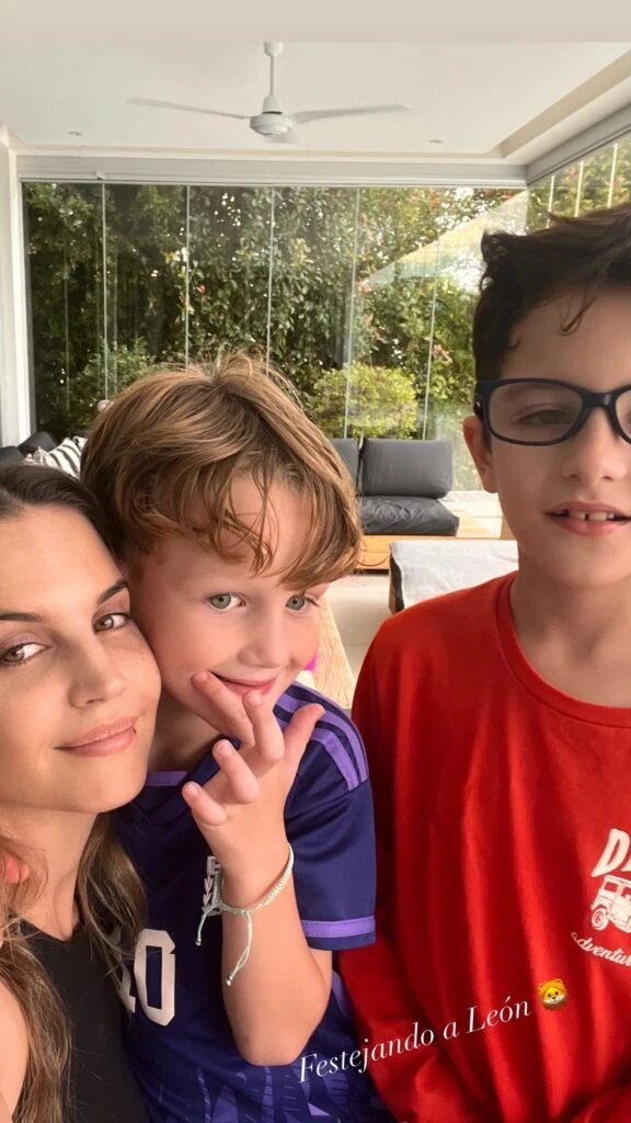 Las fotos del cumpleaños de León, el hijo de Sabrina Garciarena y Germán Paoloski