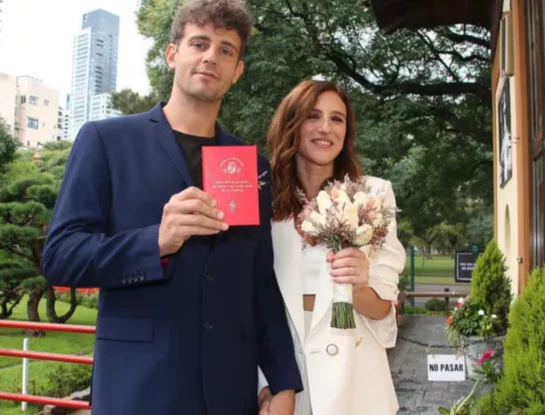 La historia de amor de Carolina Amoroso y Guido Covini