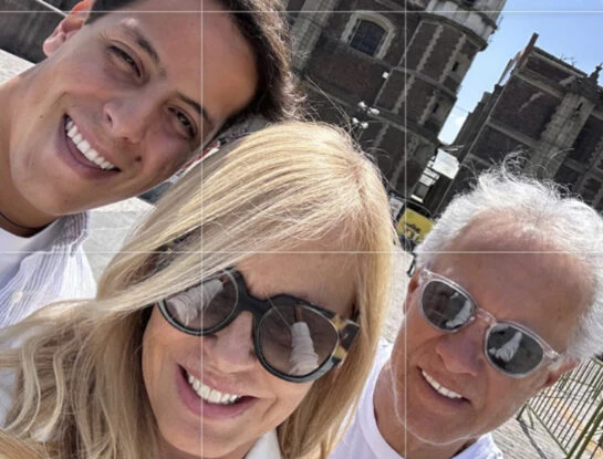 Las fotos de Cecilia Bolocco en México: la ex Miss Universo viajó con su hijo Máximo Menem y su marido Pepo Daire