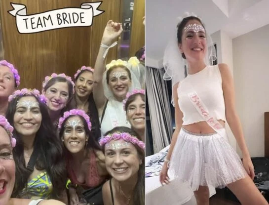 Las fotos de la despedida de soltera de Carolina Amoroso: viaje "de chicas" a Brasil