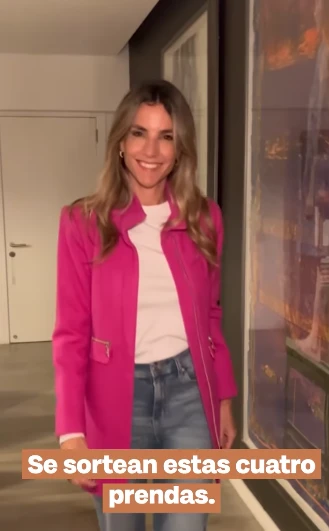 María Belén Ludueña vuelve a hacer un sorteo de moda circular