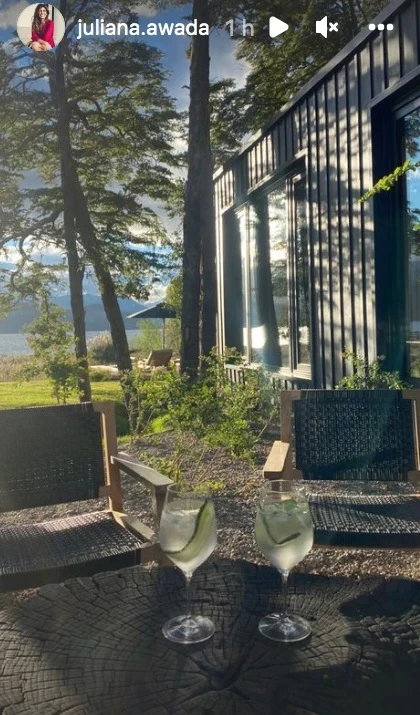 Juliana Awada abrió las puertas de su casa de la Patagonia