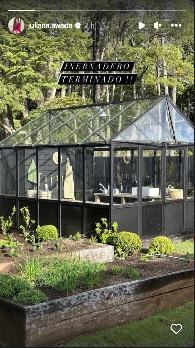 Juliana Awada abrió las puertas de su casa de la Patagonia