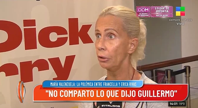 Por qué María Valenzuela está preocupada por la salud de su hija Malena