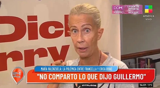 Por qué María Valenzuela está preocupada por la salud de su hija Malena