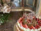 La torta de cumpleaños de la pequeña Elle.