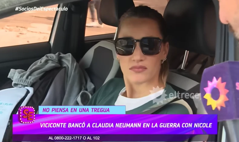 Mica Viciconte se metió en la pelea entre Nicole y Claudia Neumann: qué dijo