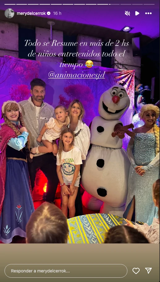 La fiesta de cumpleaños temática de Cala, la hija de Mery del Cerro