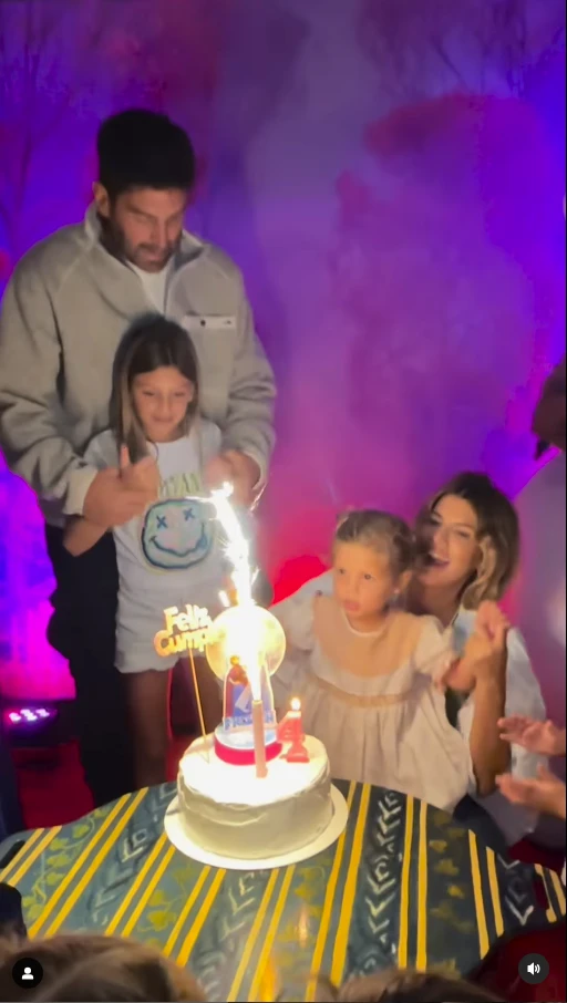 La fiesta de cumpleaños temática de Cala, la hija de Mery del Cerro