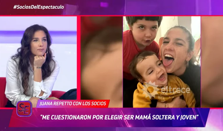 Juana Repetto se sinceró sobre la maternidad: “Sofía Gala me animó a ser mamá”