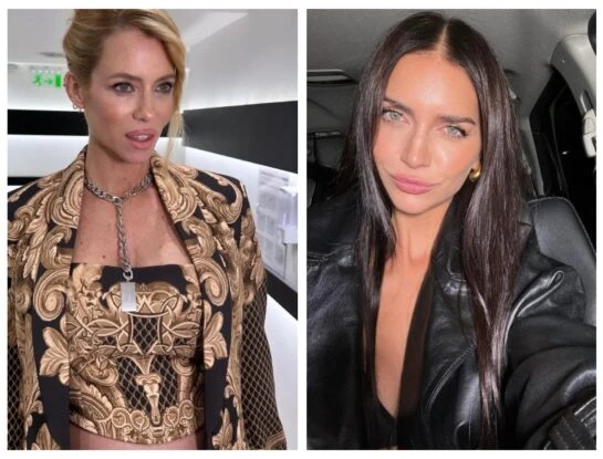 Coincidencia fashion: Nicole Neumann y Zaira Nara apostaron por looks black & white y marcaron tendencia