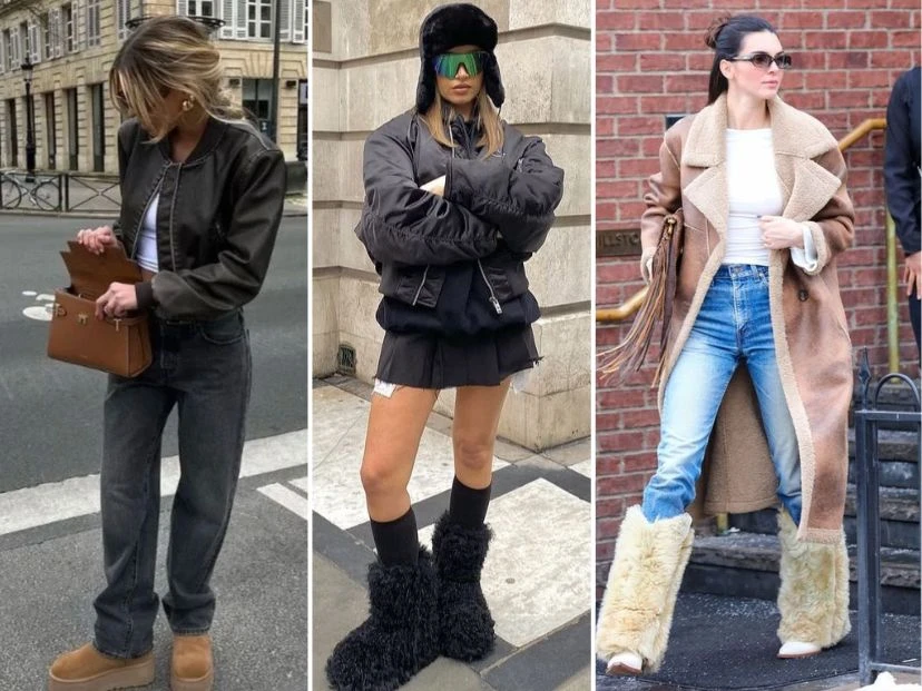 Guía de estilo: las sherpa boots son las más trendies este invierno