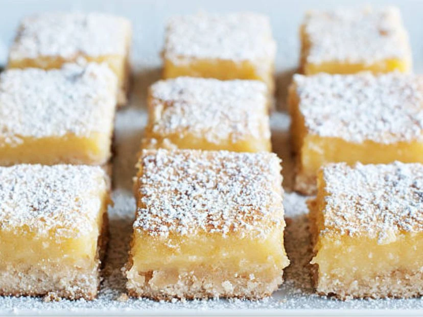 La receta de los cuadraditos de limón de Maru Botana súper ricos y fáciles de hacer