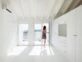 Una casa minimalista en blanco total