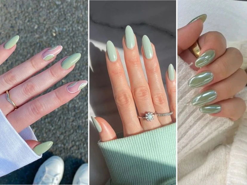 Light green nails, las uñas que marcan tendencia este invierno