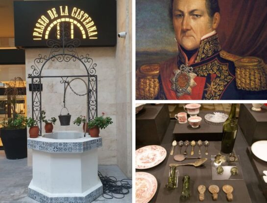 Paseo de la Cisterna: un 'museo' con objetos arqueológicos de la época de Rosas