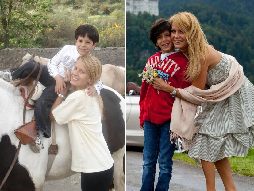 Así está Máximo Menem Bolocco, el hijo de Carlos Menem y Cecilia Bolocco de 20 años que es modelo