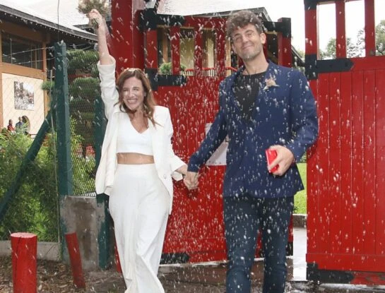 Las fotos del casamiento de Carolina Amoroso y Guido Covini