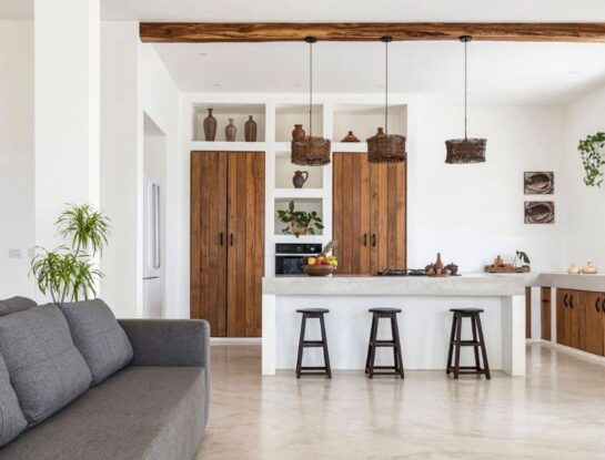 Una casa amplia y luminosa con aires mediterráneos