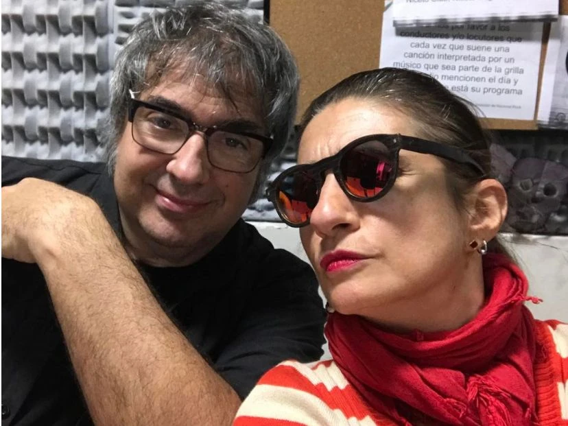 La historia de amor de Hilda Lizarazu y Lito Vitale foto: ig