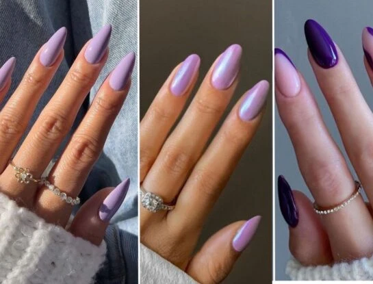 Violet nails, las uñas que marcan tendencia en el street style