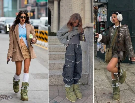 Guía de estilo: cómo llevar las moon boots, las botas más top del invierno