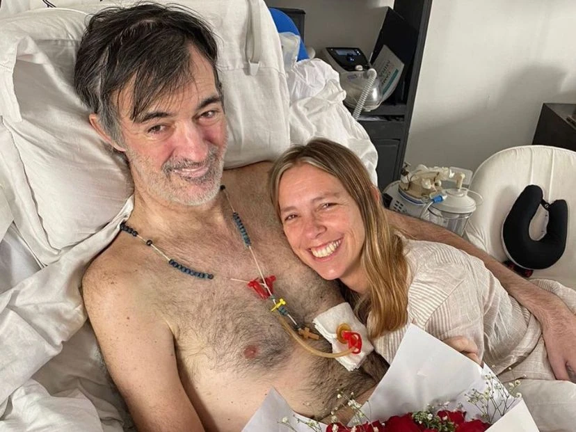 Esteban Bullrich y María Eugenia Sequeiros: la historia de un amor que es más fuerte que la adversidad foto: ig