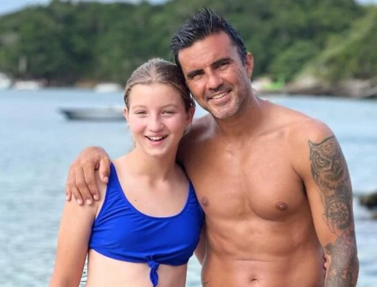 Allegra Cubero compartió un divertido momento bailando con su papá