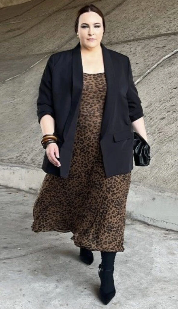 Looks con animal print para usar esta semana. Foto: Pinterest. 