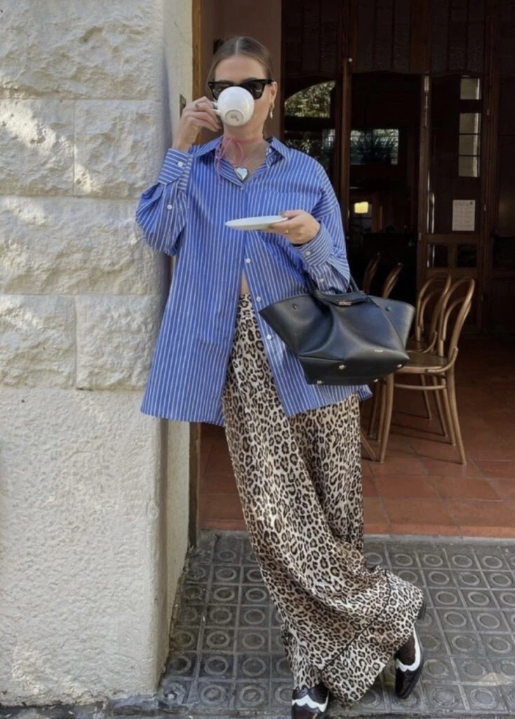 Looks con animal print para usar esta semana. Foto: Pinterest. 