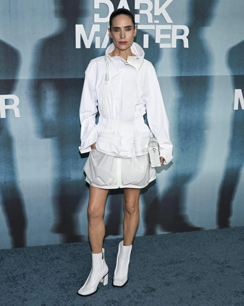 Jennifer Connelly y un look high tech de Louis Vuitton. Foto: Fotonoticias.