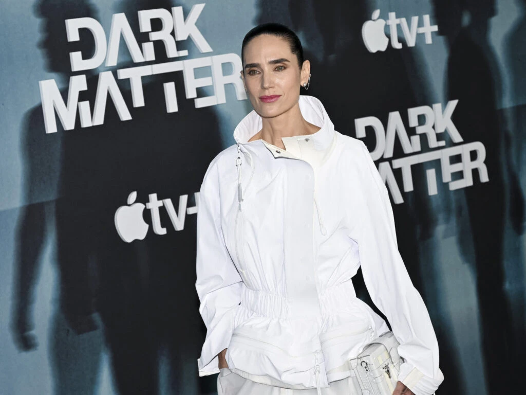 La actriz y un look high tech de Louis Vuitton. Foto: Fotonoticias.