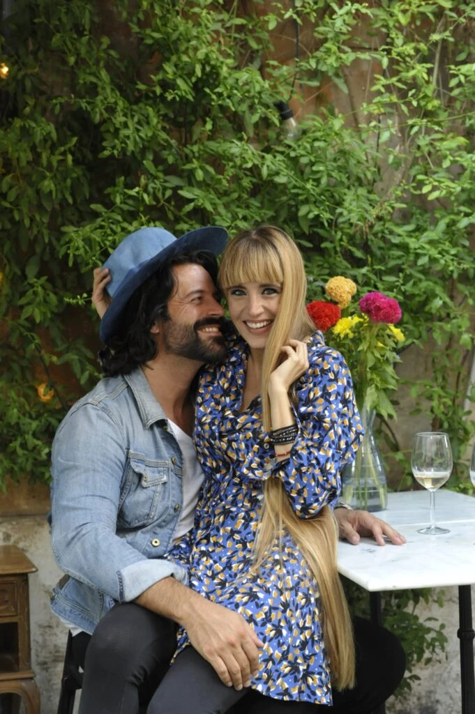 georgia viero y su pareja