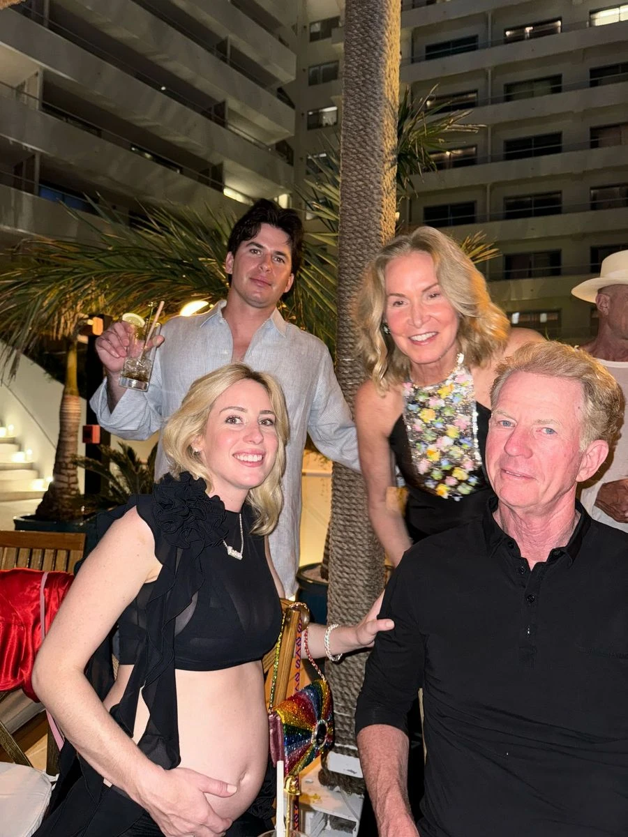 Grace Faena, Monica Goldsmith y James Goldsmith