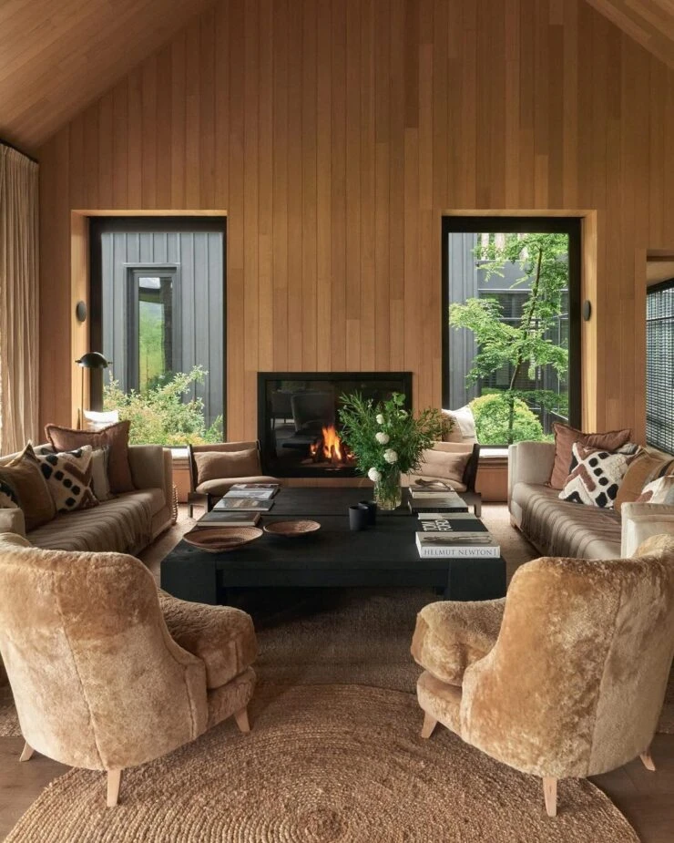 Juliana Awada abrió las puertas de su casa de la Patagonia