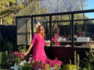 Juliana Awada abrió las puertas de su casa de la Patagonia