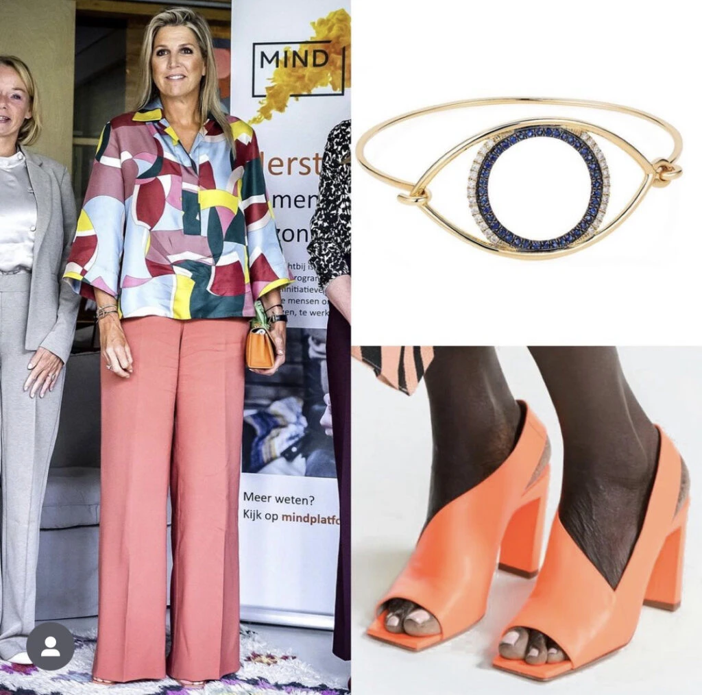 Juliana y Máxima eligen el mismo estilo de zapatos. Foto: Instagram.