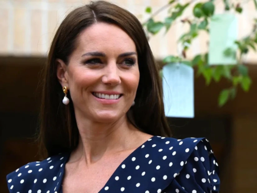 kate middleton en 2017 cuando mostró su nuevo corte de pelo